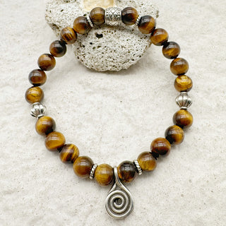 Unalome Tiger's Eye - "Soul"